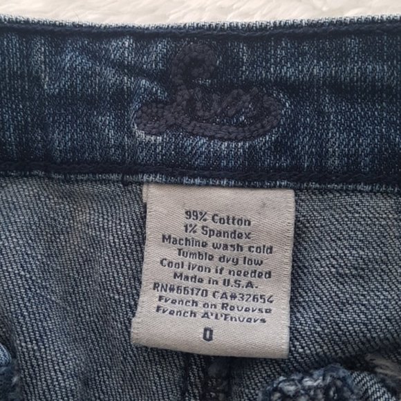 Urban Outfitters Lux sailor jean short shorts - Picture 7 of 9